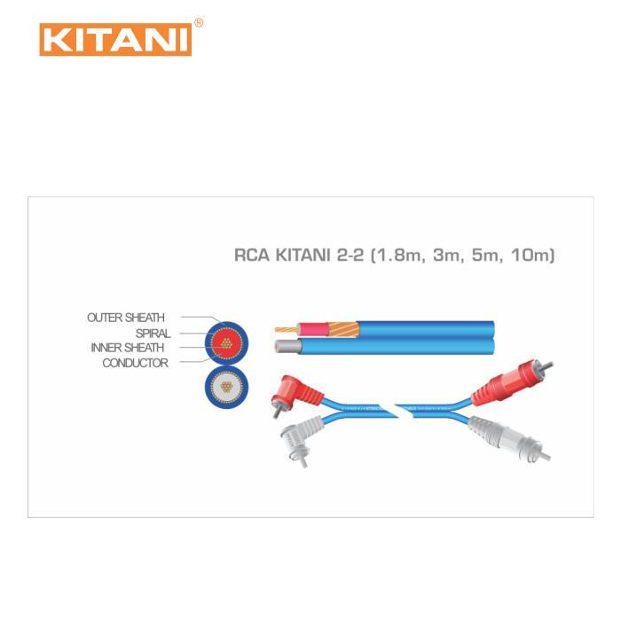 Kitani Jack RCA 2 Way 5 meter