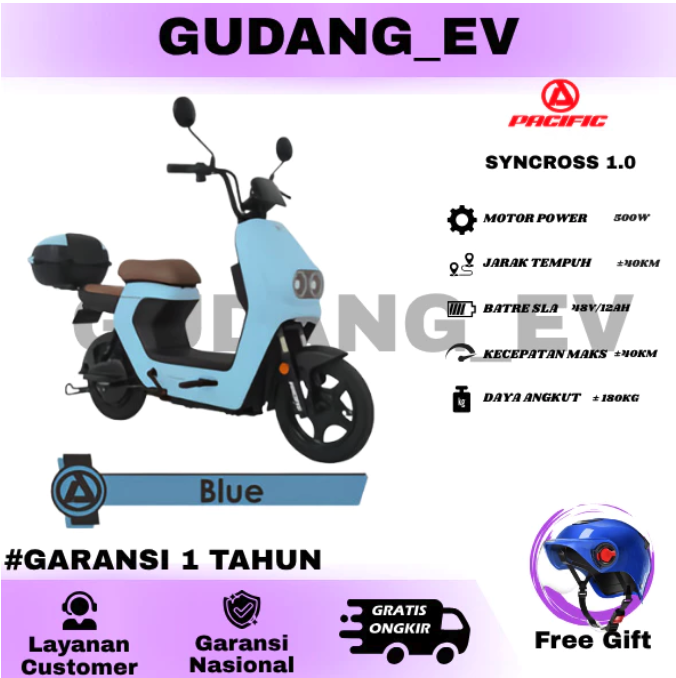Roda Pasifik Mandiri Pacific Syncros 1.0