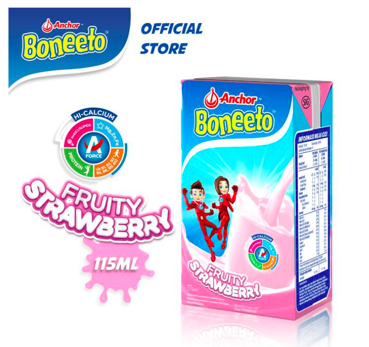 Boneeto UHT Fruity Strawberry