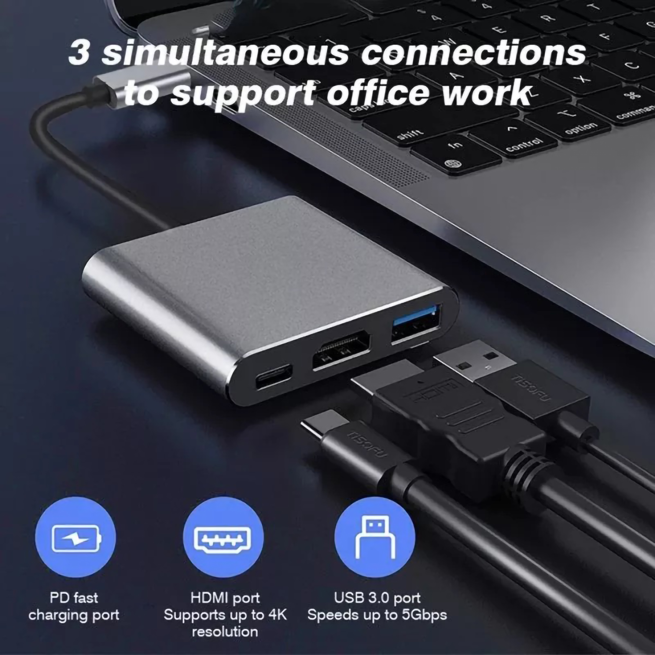  Jasoz Kabel Converter 3 IN 1