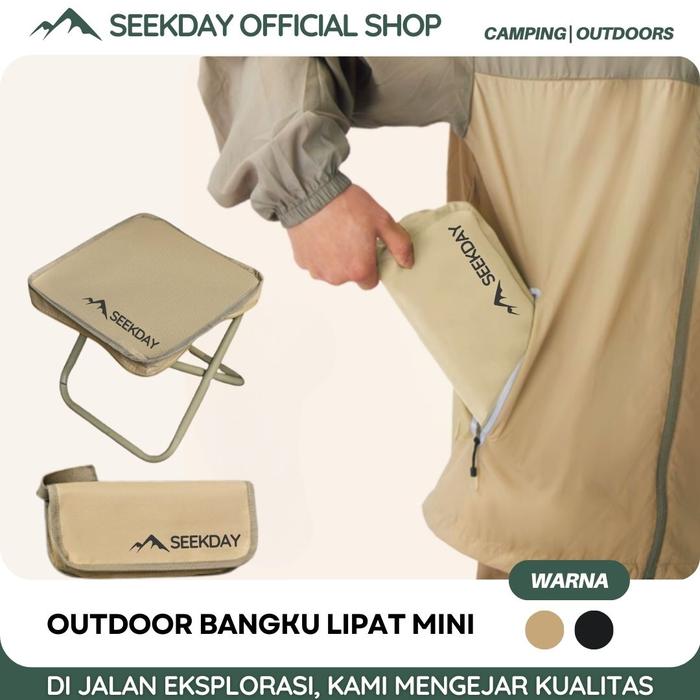  Seekday Outdoor Kursi Lipat Mini Portabel