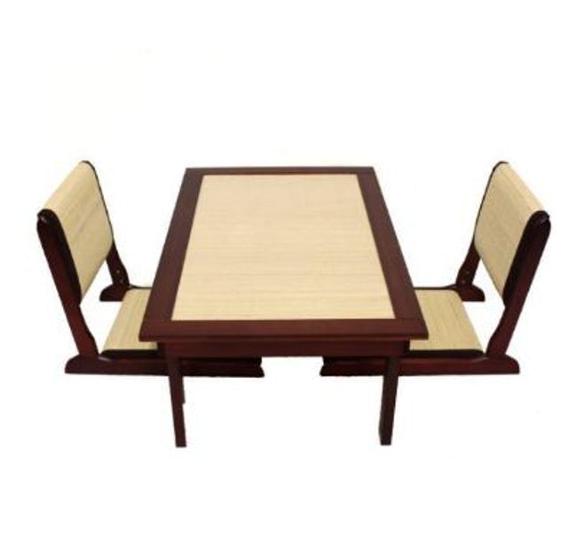 Set Kursi dan Meja Lipat Rotan