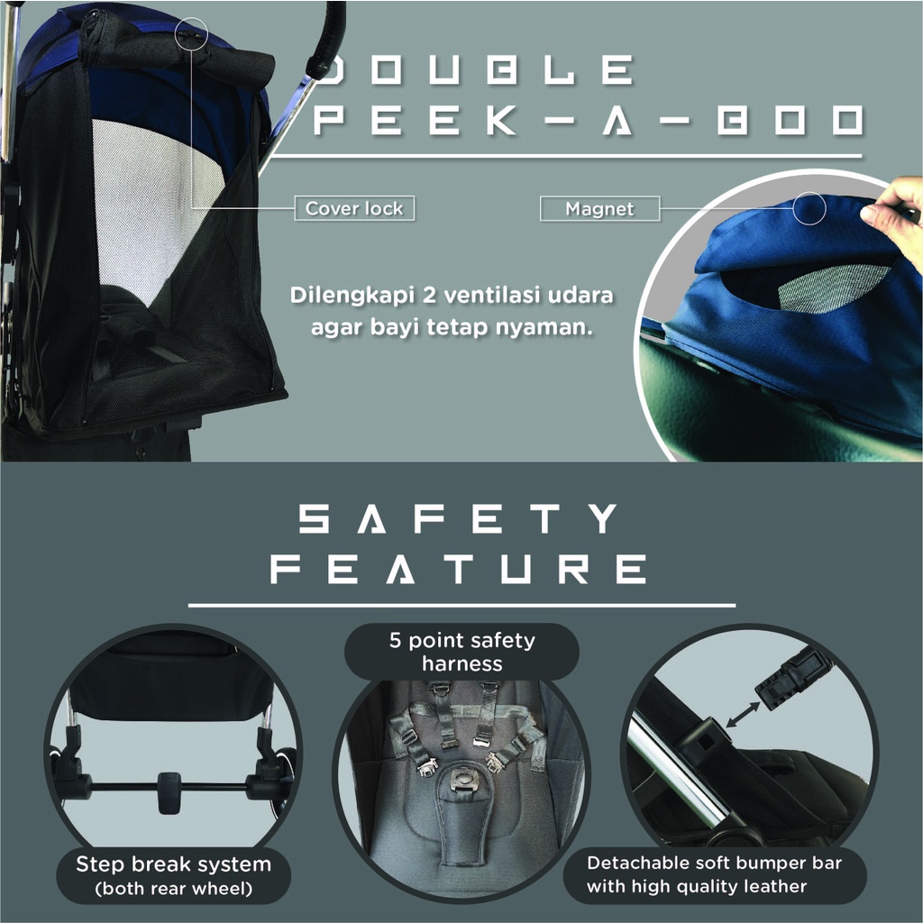 Royal Sutan Agung GEA Baby ORYN Gravity G2 Stroller