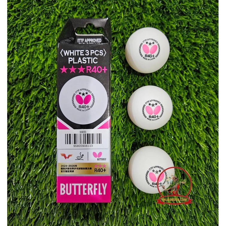 Tamasu Butterfly Three-Star Ball R40+ 95820