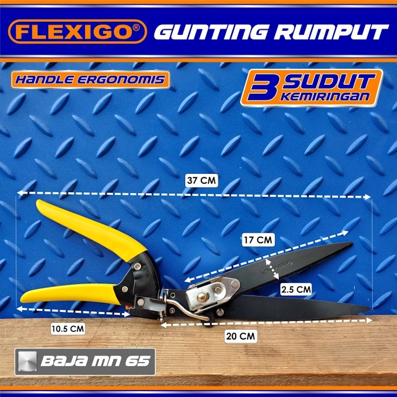 Flexigo Gunting Rumput Jepang 4