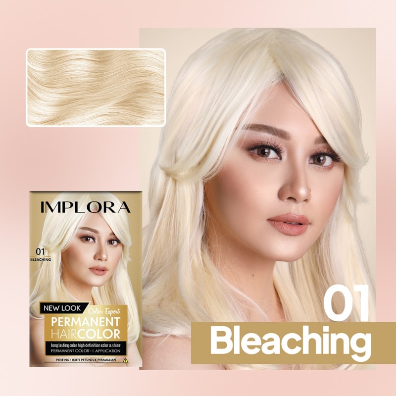 Permanent Hair Color Bleaching 2