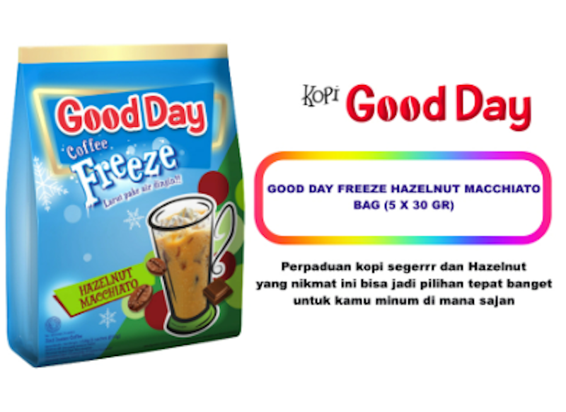Good Day Freeze HazelNut Macchiato 3