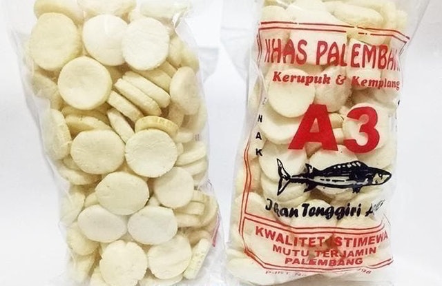 Kerupuk Kemplang Mini Ikan Tenggiri Khas Palembang