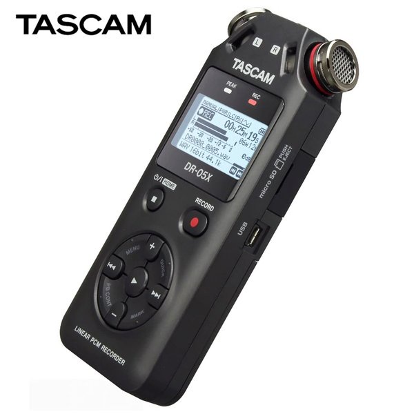 TEAC Corporation Tascam Stereo Handheld Audio Recorder and USB Audio Interface DR-05X