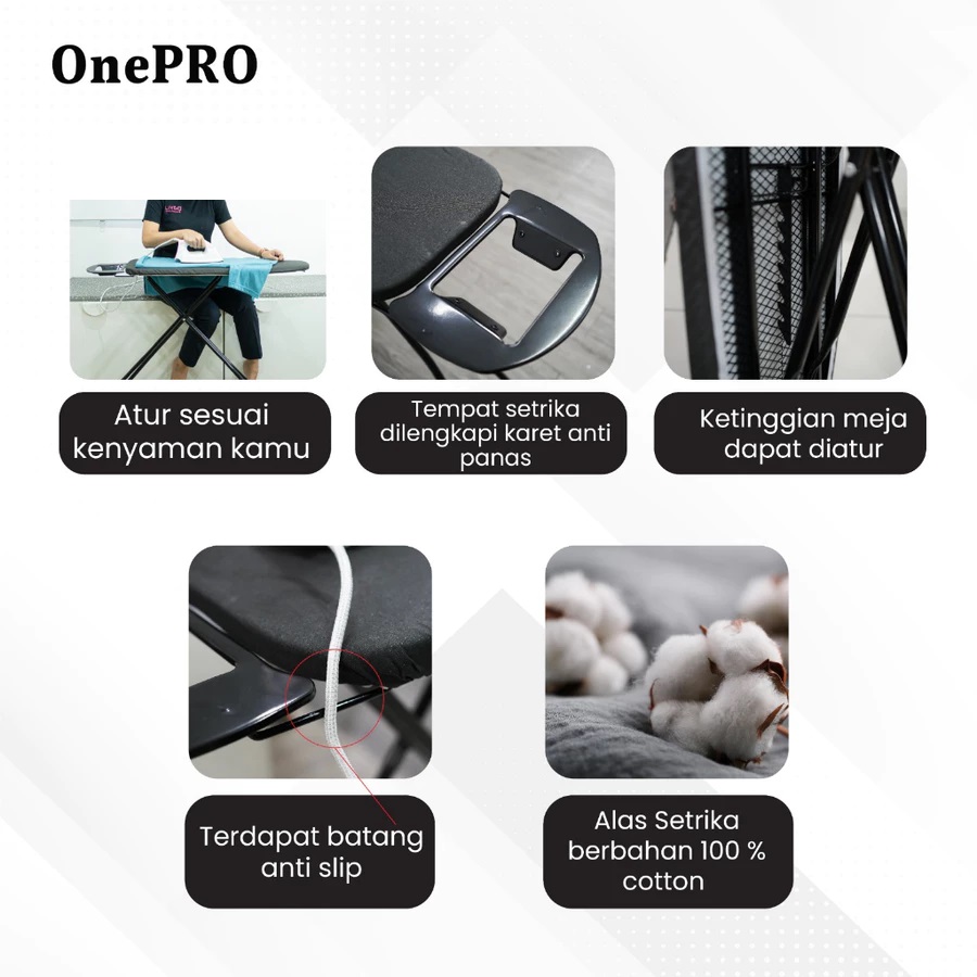  OnePRO Meja Setrika OP-A062