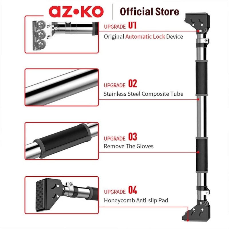 AZKO Kinetic Pull Up Bar Adjustable 5