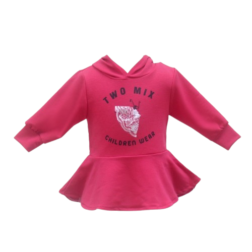 Two Mix Hoodie Anak Perempuan 1