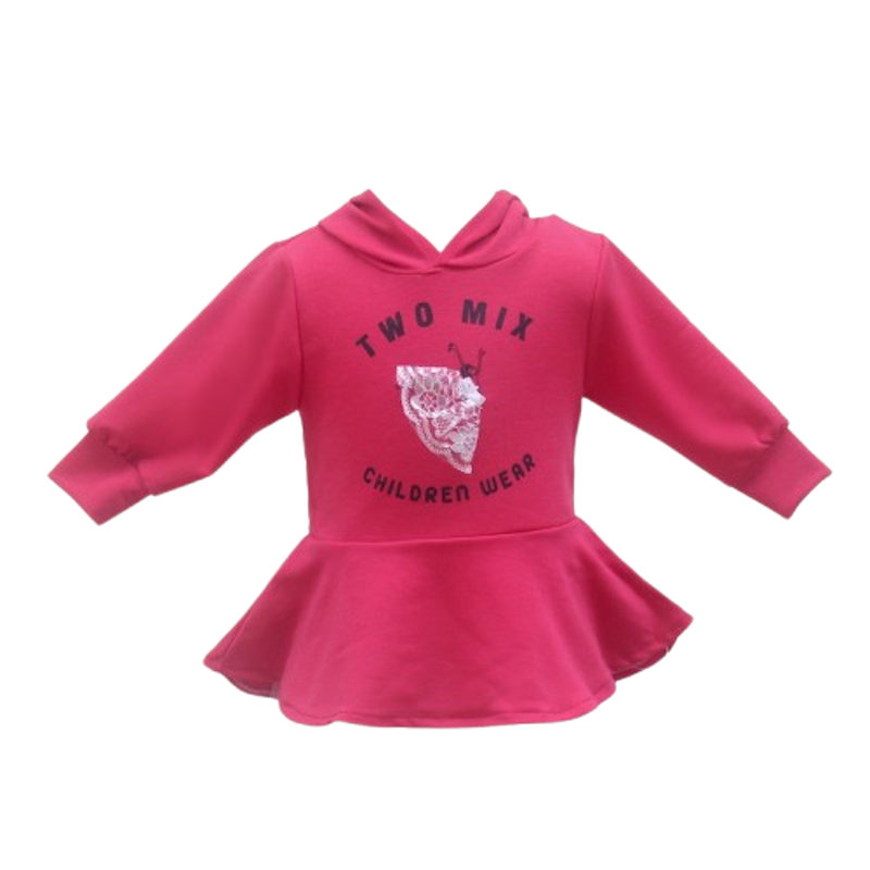 Two Mix Hoodie Anak Perempuan 1