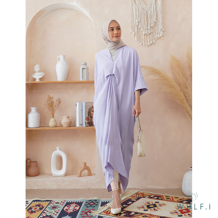  Kaftan Warahmah Light Lilac