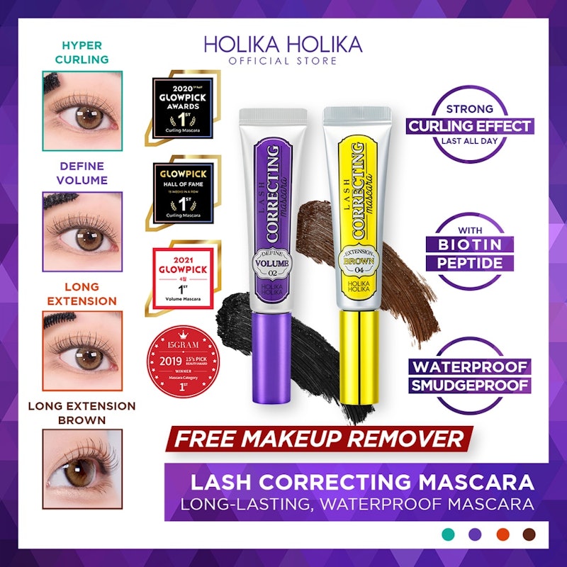 Lash Correcting Mascara - Long Extension Brown 3