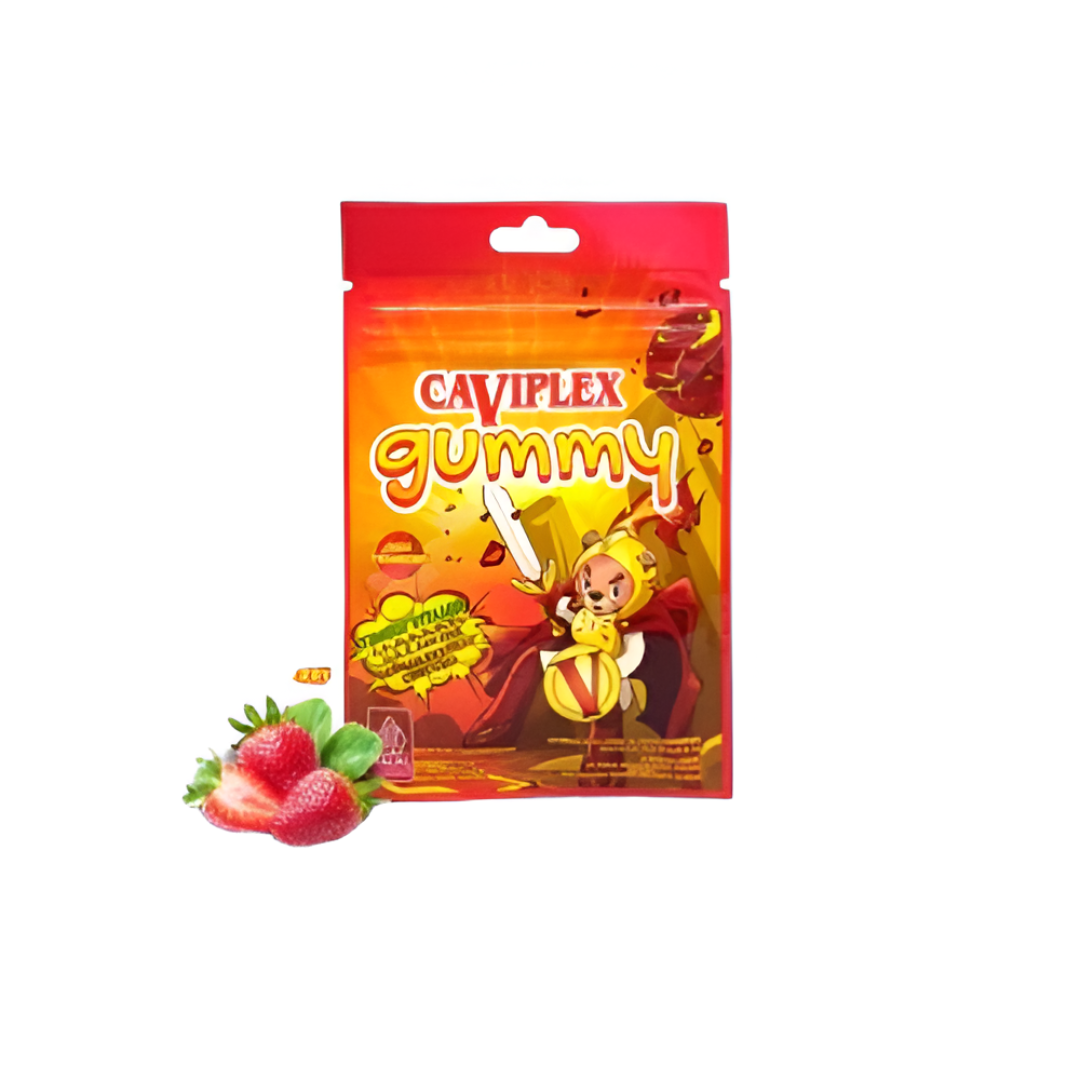 Caviplex Gummy Rasa Strawberry