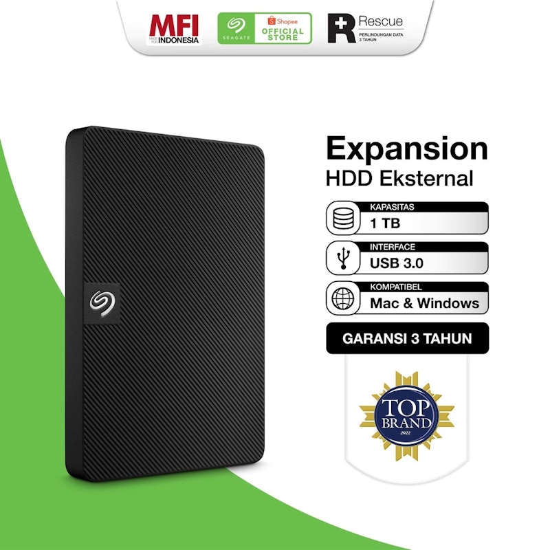 Seagate New Expansion 1TB 5