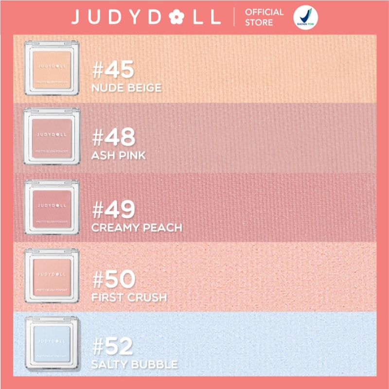 Judydoll Pretty Blush Powder #68 Sleeping Grape 4