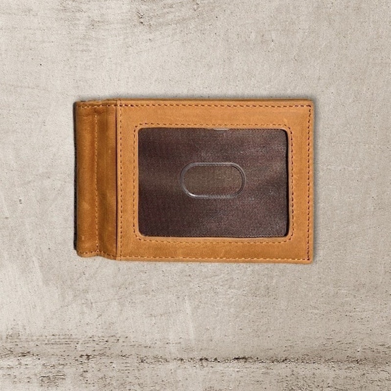 Dompet Kulit RFID Money Clip 3