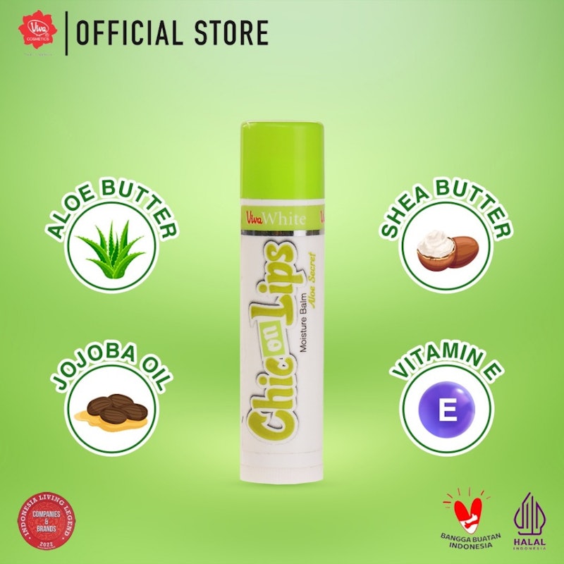 Moisture Balm Chic on Lips - Aloe Secret 2