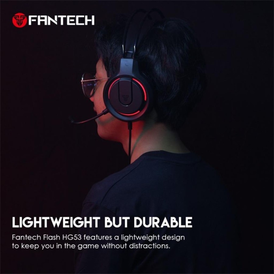 Golden Technology Indo Fantech Headset Gaming Mobile FLASH HQ53