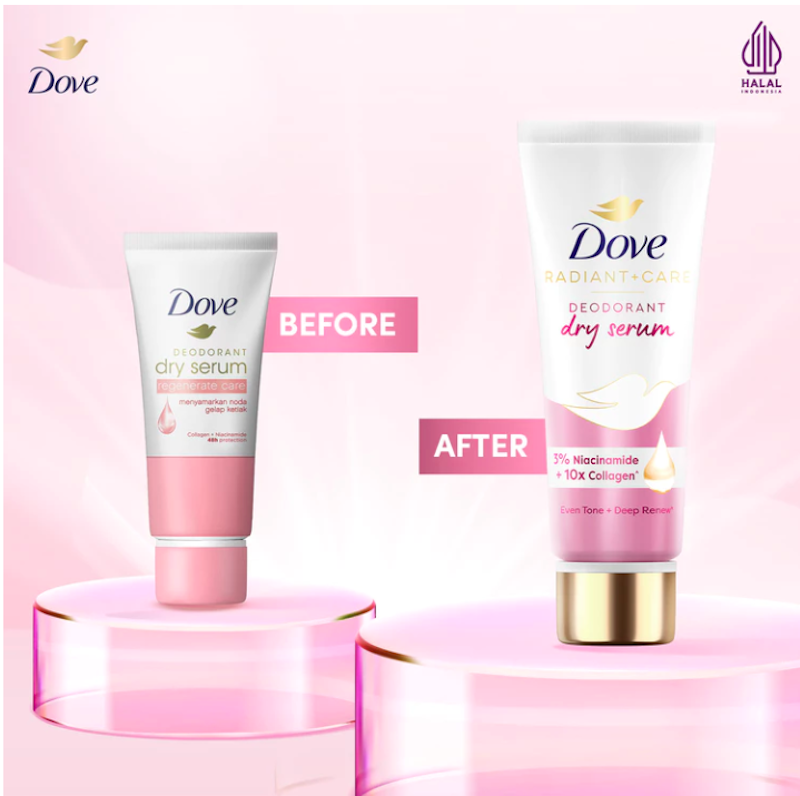 Dove Deodorant Dry Serum Even Tone & Deep Renew