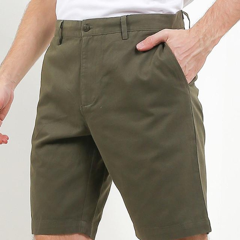 Hush Puppies Celana Pendek Pria Tommato Dark Olive 3