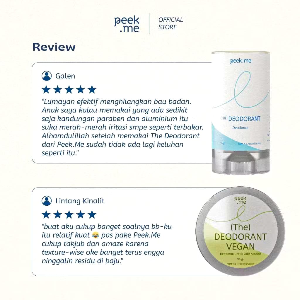 Purnama Mentari Nusantara Peek.Me (The) Deodorant