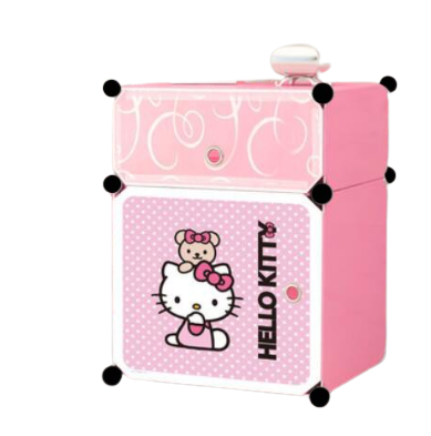 Ekaisi Rak Susun 2 Pintu