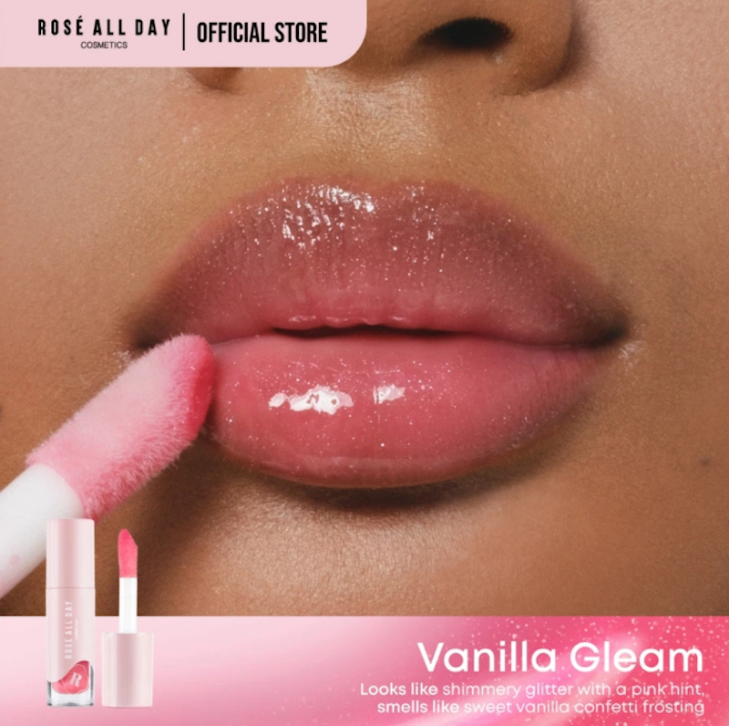 Rosé All Day Frosty Coat Lip Oil 5