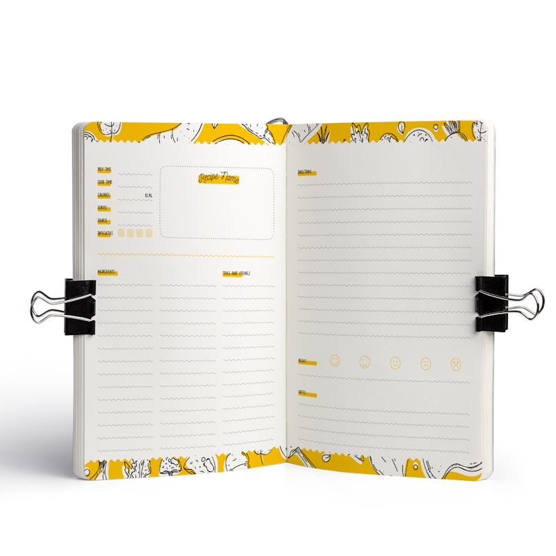 Papermark Recipe Journal 5