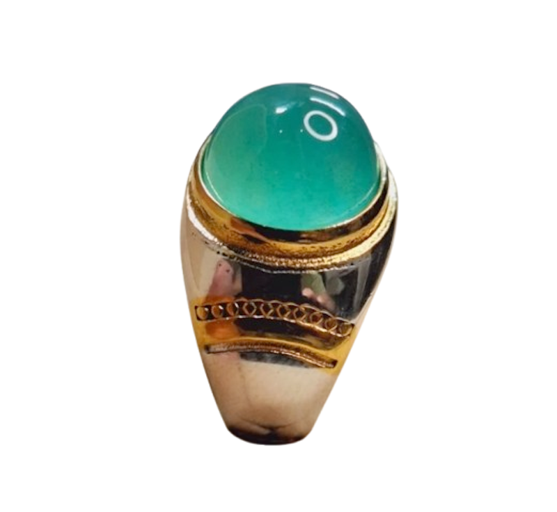 Cincin Batu Bacan Palamea Crystal Natural Super 1