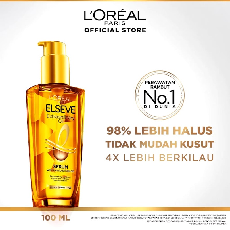 Elseve Extraordinary Oil Gold Hair Serum 4