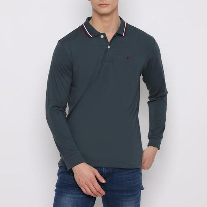 Matsuda Kasuga Polo Shirt Lengan Panjang 4