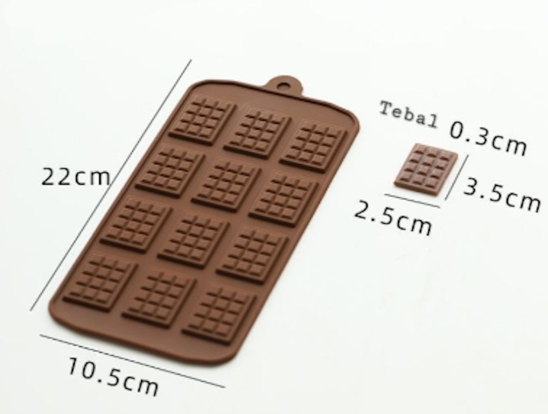 Cetakan Cokelat Mini Chocobar 3