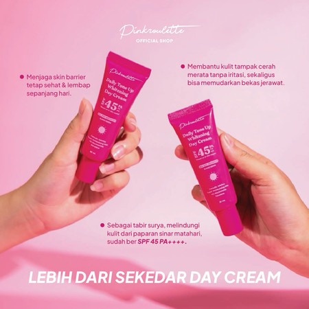  Pinkroulette Daily Tone Up Whitening Day Cream SPF 45 PA++++