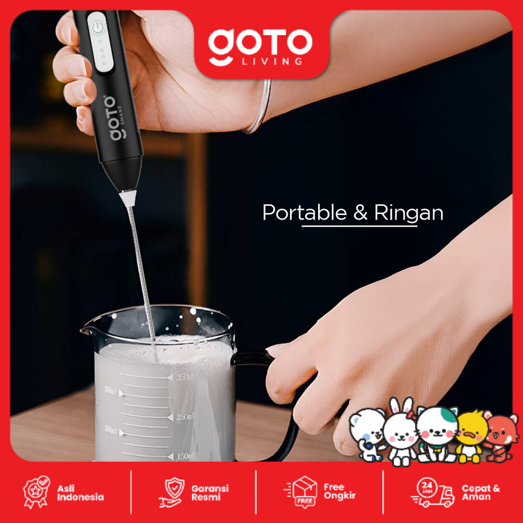 Pilar Niaga Makmur Goto Living Shane Milk Frother