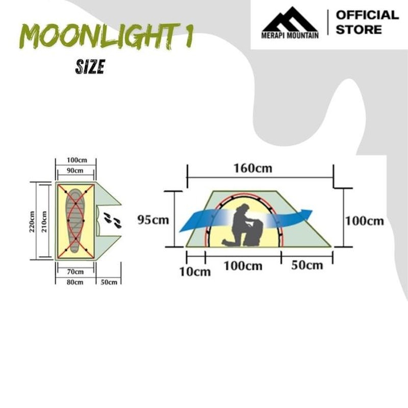 Merapi Mountain Moonlight 5