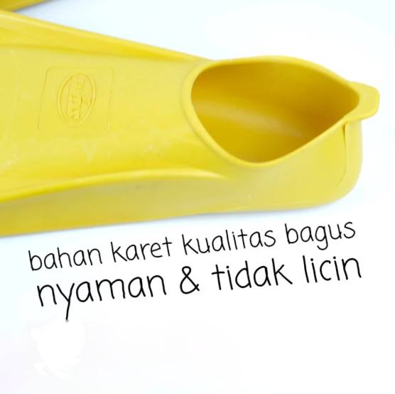 Pantas Swim Fins Yellow 4