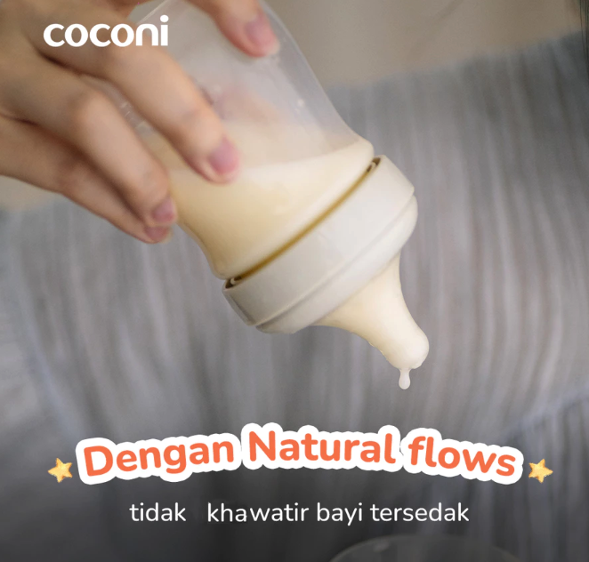 Kenson Multibrand Globalindo Coconi Wide-Neck Feeding Bottle
