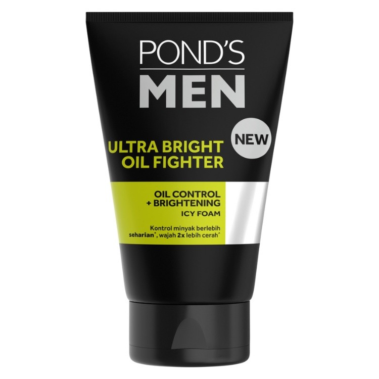 Pond's Men Ultra Bright Oil Fighter Facial Foam 