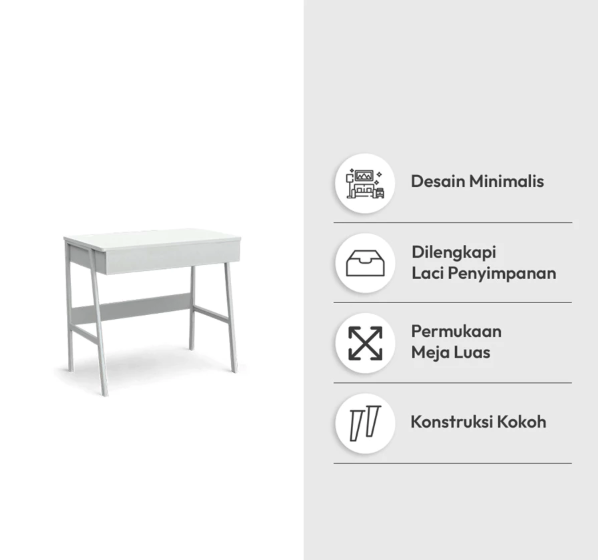 Home Center Indonesia Informa Brodie Meja Kantor