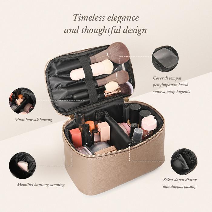 Citra Pasifik Kosmetik Aeris Beauté The Loulou Leather Pouch