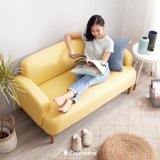 Heim Studio Chibi Sofa Minimalis 2 Seater