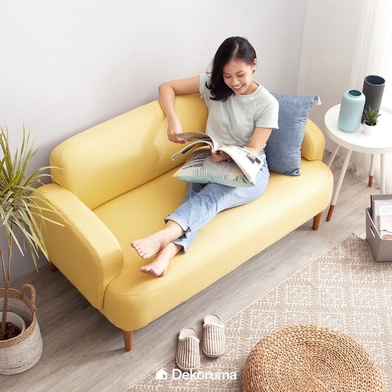 Heim Studio Chibi Sofa Minimalis 2 Seater 3