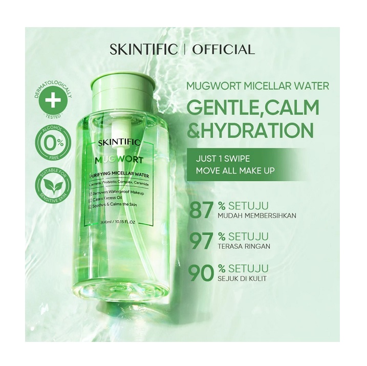 SKINTIFIC Cosmetics SKINTIFIC Mugwort Purifying Micellar Water