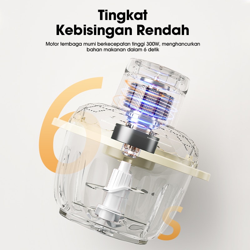 Samono Food Chopper 2.0 Liter 3