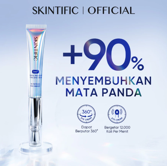 SKINTIFIC Cosmetics SKINTIFIC 360° Crystal Massager Lifting Eye Cream