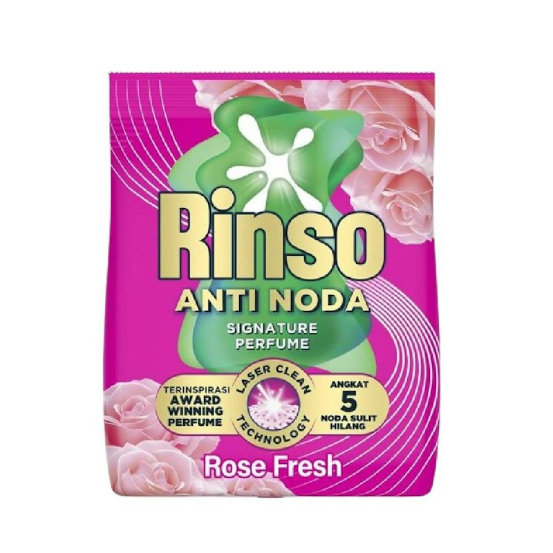 Rinso Anti Noda Rose Fresh Detergen Bubuk 1