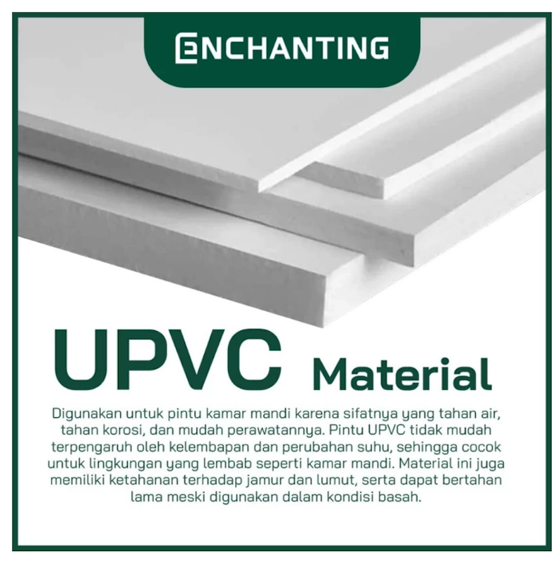 Enchanting Pintu Kamar Mandi UPVC 3